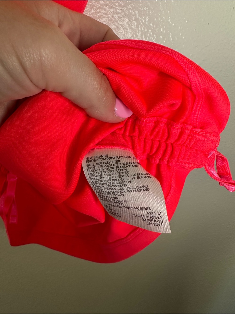 New Balance Neon Pink Racerback Tank Top - Picture 8 of 11